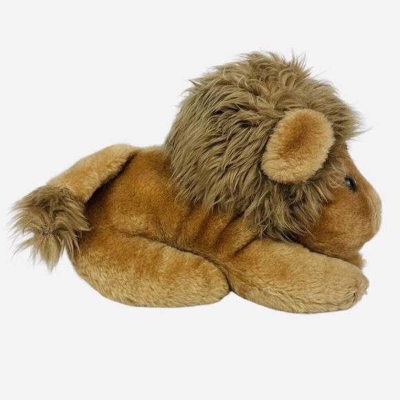 Vintage 1980 Wallace Berrie 10" Lion Plush Korea Stuffed Animal Toy Cute 80s Cat - Picture 2 of 10
